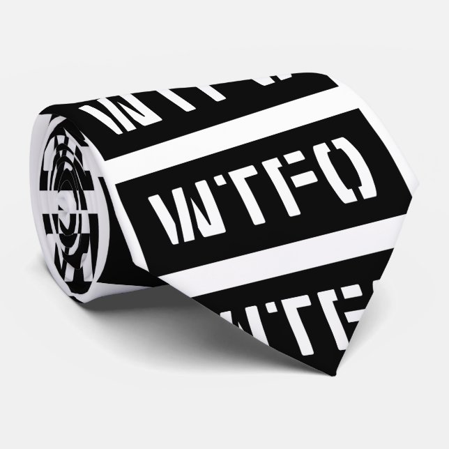 CRAVATE WTFO (Roulé)