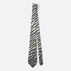 Cravate Zebra Stripes Exotic Poster de animal