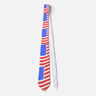 Cravates de drapeau américain 4 juillet