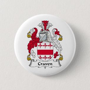 Craven-Familienwappen Button