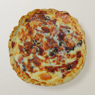 Craving Induktive Pizza Pillow Rundes Kissen
