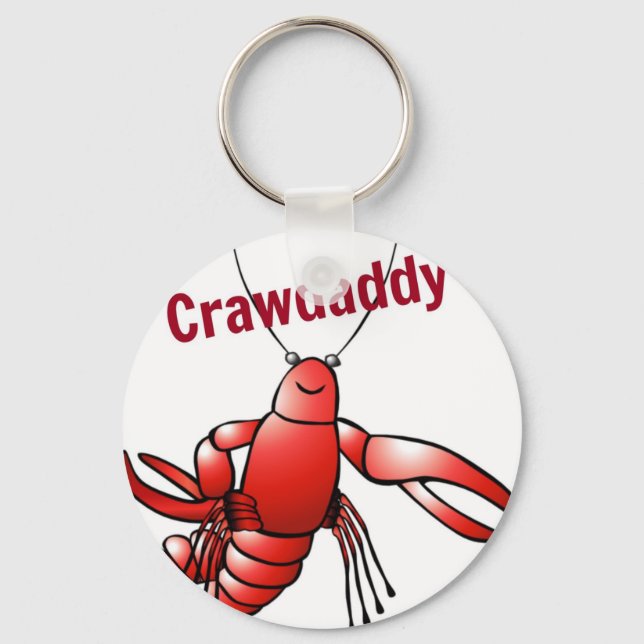Crawdaddy Red Crayfish Schlüsselanhänger (Vorderseite)