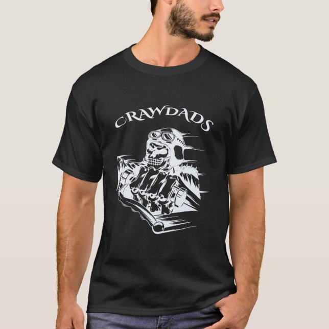 Crawdads Black Shirt (Vorderseite)