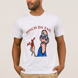 Crawfisg Cartoon, ajouter le texte T-shirt Adulte 