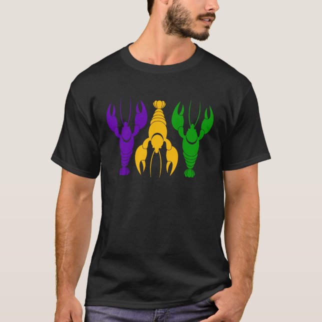 Crawfish 2022 Mardi Gras, Mardi Gras Outfit for Wo T-Shirt (Vorderseite)