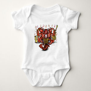 Crawfish Band Baby Strampler