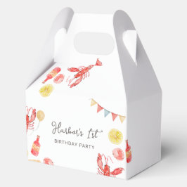 Crawfish Birthday Party Favor Boxes Geschenkschachtel