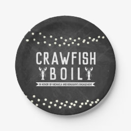 Crawfish Boil Couples Showingparty Pappteller