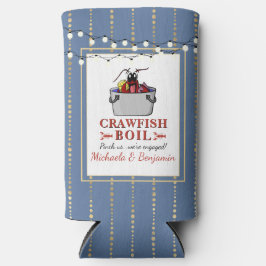 Crawfish Boil Couples Showingparty Selters Dosenkühler