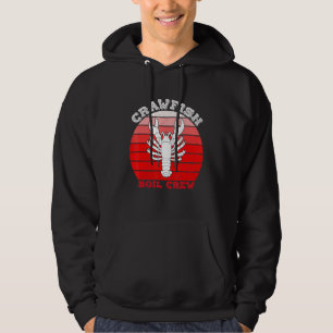 Crawfish Boil Crew Meeresfrüchte Cajun Crayfish Lo Hoodie