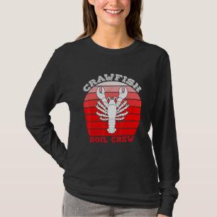 Crawfish Boil Crew Meeresfrüchte Cajun Crayfish Lo T-Shirt