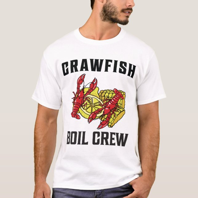 Crawfish Boil Crew T-Shirt (Vorderseite)