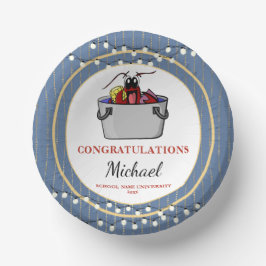 Crawfish Boil Graduation Party Pappteller