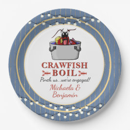 Crawfish Boil GRILLEN Couple Dusche Engagement Par Pappteller