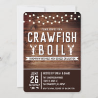 Crawfish Boil High School Uni-Abschluss Party