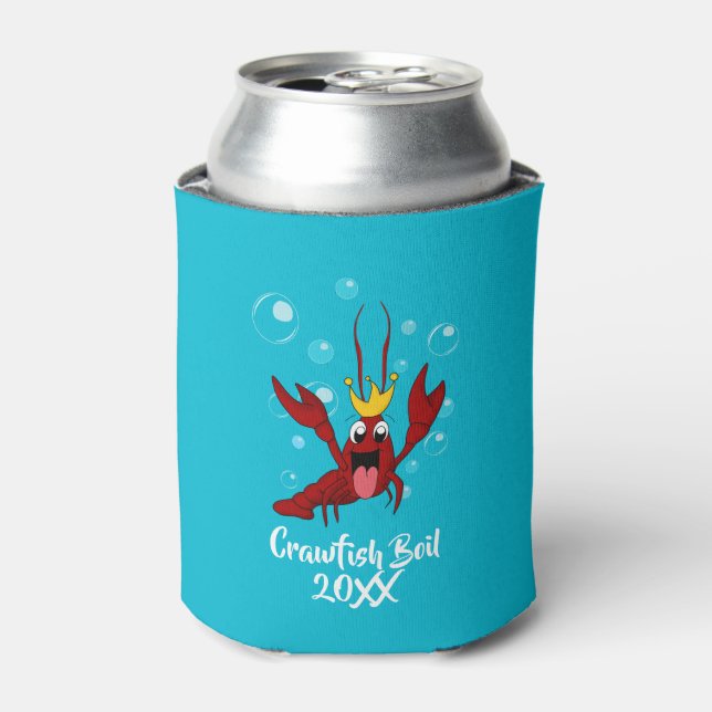 Crawfish Boil Jährliche Wiedersehen-Partys Dosenkühler (Kanne Vorderseite)
