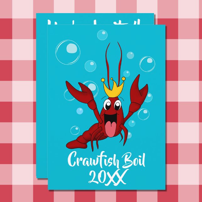 Crawfish Boil Jährliche Wiedersehen-Partys Einladung (Von Creator hochgeladen)