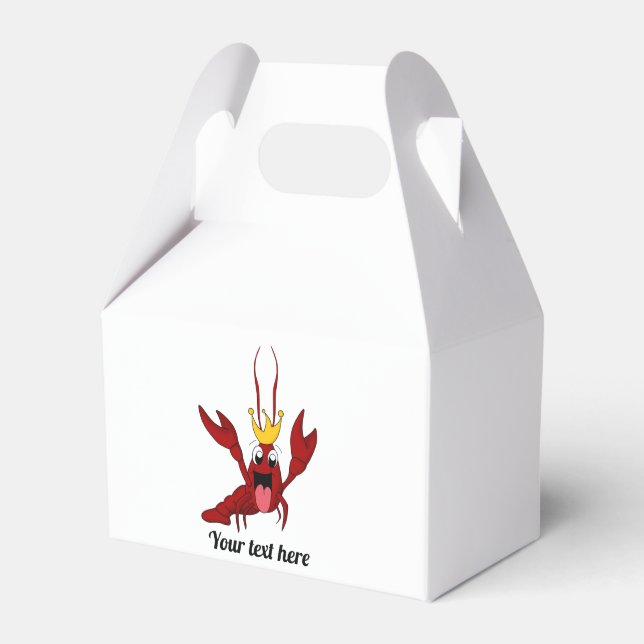 Crawfish Boil Jährliche Wiedersehen-Partys Geschenkschachtel (Vorderseite)