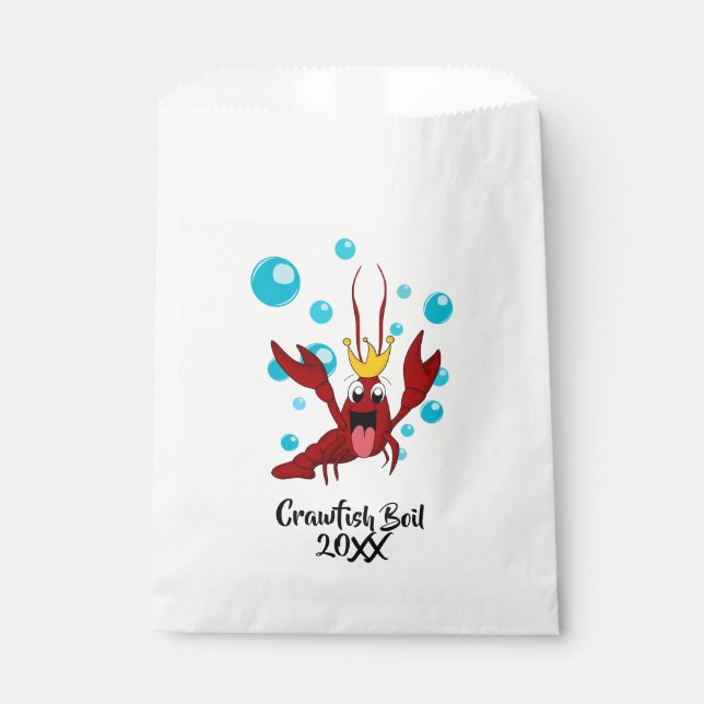 Crawfish Boil Jährliche Wiedersehen-Partys Geschenktütchen (Vorderseite)