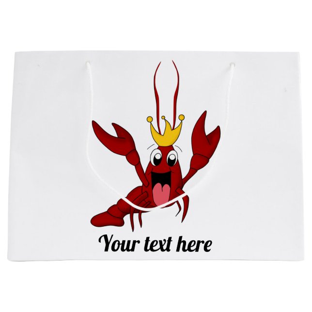 Crawfish Boil Jährliche Wiedersehen-Partys Große Geschenktüte (Vorderseite)