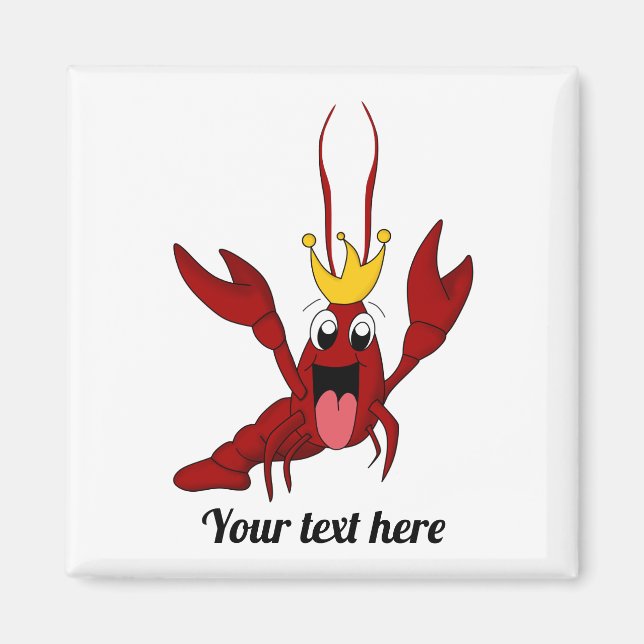 Crawfish Boil Jährliche Wiedersehen-Partys Magnet (Vorne)