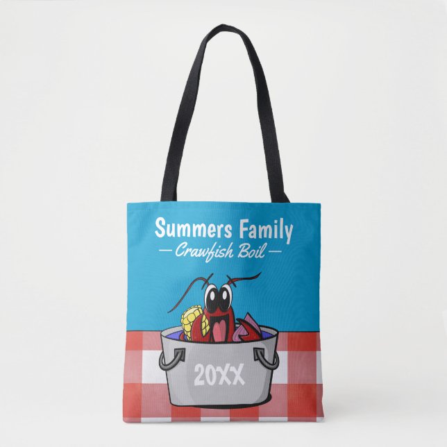 Crawfish Boil Jährliches Party Picnic Tasche (Vorderseite)
