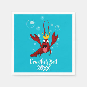 Crawfish Boil Jährliches Wiedersehen Serviette