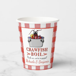 Crawfish Boil Lobster Grillparty Pappbecher