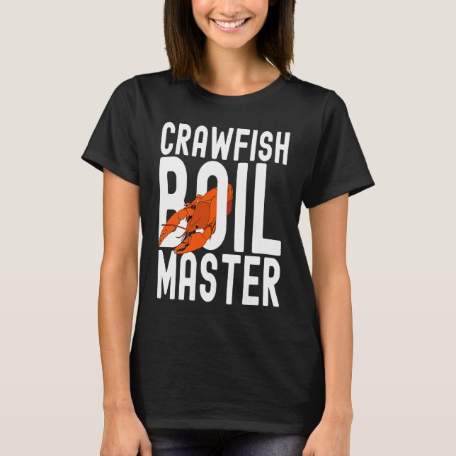 Crawfish Boil Master Mens Crawfish Crew  1 T-Shirt (Vorderseite)