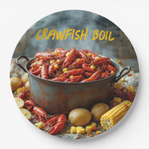 Crawfish Boil Paper Teller