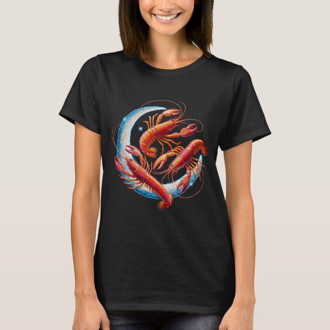 Crawfish Boil Red Spiny Lobster Shirt Cajun Seafoo (Vorderseite)
