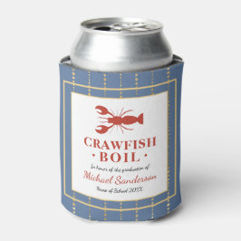 Crawfish Boil Seafood Blue Graduation Party Dosenkühler