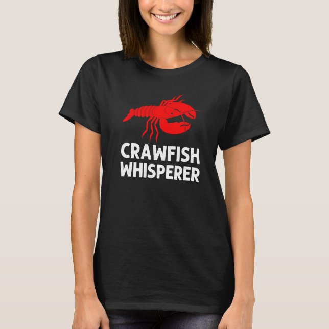 Crawfish Damen Crayfish Crawfish Essende T-Shirt (Vorderseite)