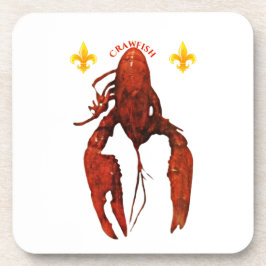 Crawfish Hartkunststoff-Untersetzer Getränkeuntersetzer