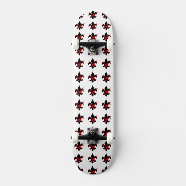Crawfish Lilie Skateboard (Vorderseite)