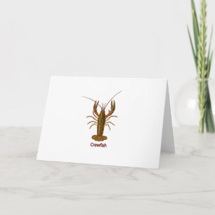Crawfish-Logo Karte