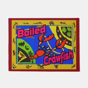 Crawfish Name oder Anschrift hinzufügen Fußmatte