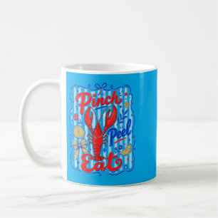 Crawfish-Saison Cajun Louisiana Meeresfrüchte Knif Kaffeetasse