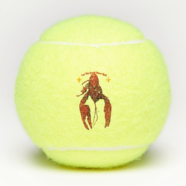 Crawfish Tennis Ball (Vorderseite)