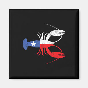 Crawfish Texas Crawdaddy Southern Food Mardi Gras Magnet