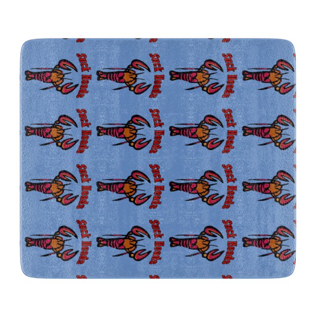 Crawfish Tile Vintag Style Schneidebrett (Vorderseite)