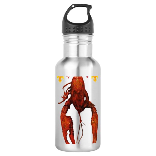 Crawfish Wasserflasche Edelstahlflasche (Vorderseite)