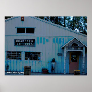 Crawford Antiques Poster