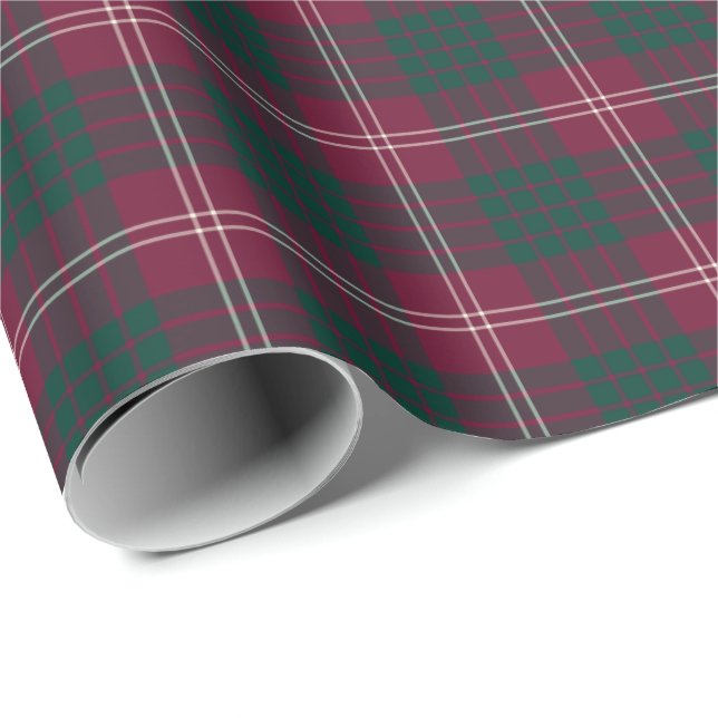 Crawford Clan Tartan Geschenkpapier (Rolleneckpunkt)