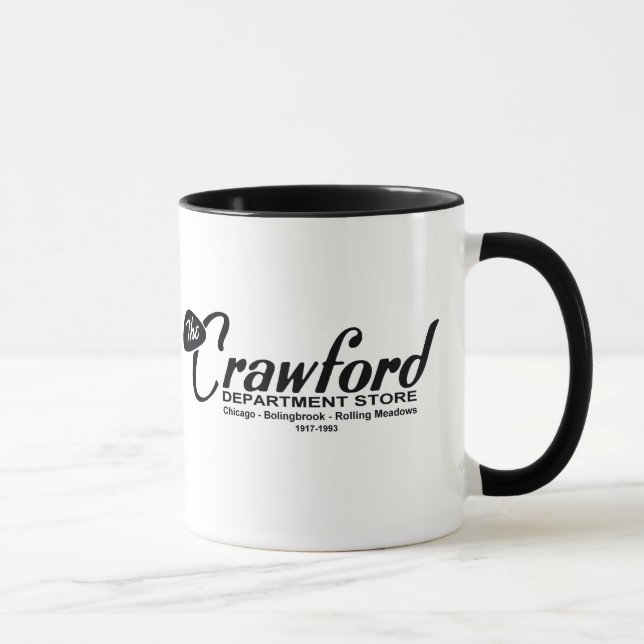 Crawford Department Store Chicagoland - 1917-1993 Tasse (Rechts)