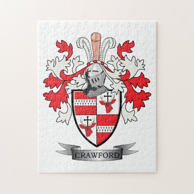 Crawford-Familienwappen-Wappen (Vertikal)