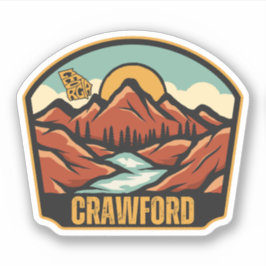Crawford, Georgien Aufkleber
