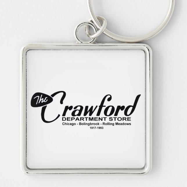 Crawford-Kaufhaus Chicagoland - 1917-1993 Schlüsselanhänger (Vorne)