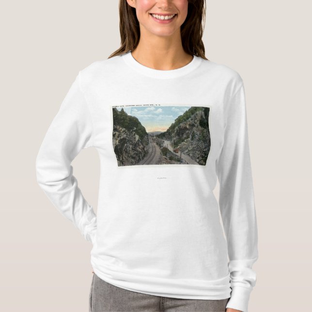 Crawford-Kerben-Ansicht des doppelten Tors T-Shirt (Vorderseite)