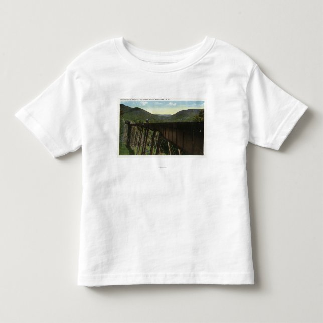 Crawford-Kerben-Ansicht von Frankenstein Gestell Kleinkind T-shirt (Vorderseite)